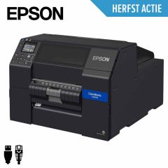 Epson Colorworks CW-C6500Pe (mk) industriële inkjet labelprinter USB/ethernet met peeler