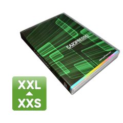 cardPresso design software upgrade van XXS naar XXL