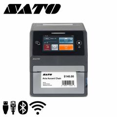 SATO CT408-LX labelprinter 203dpi thermisch transfer USB/ethernet/BT/WiFi