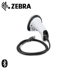 Zebra DS2278 wit 1D/2D Bluetooth scanner met oplaadkabel