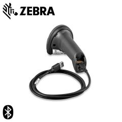 Zebra DS2278 zwart 1D/2D Bluetooth scanner met oplaadkabel