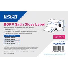 E c33s045710   epson 76x51 mm bopp satin gloss die cut labels vo