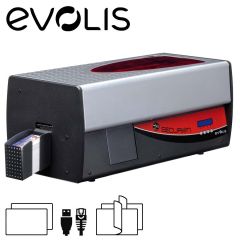 E sec101rbh   evolis securion usb eth cardprinter met laminator