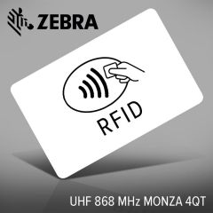 Zebra 800059-412 UHF 868 MHz MONZA 4QT wit pas