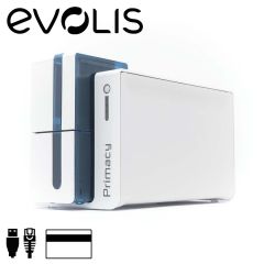 Evolis Primacy expert cardprinter enkelzijdig magneetstrip encoder blauw USB/ethernet