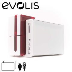 Evolis Primacy expert cardprinter dubbelzijdig rood USB/ethernet