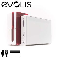 Evolis Primacy expert cardprinter enkelzijdig magneetstrip encoder rood  USB/ethernet