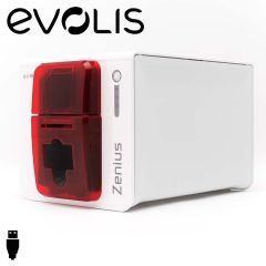 Evolis Zenius cardprinter enkelzijdig rood USB