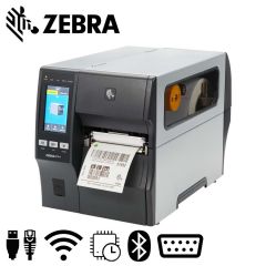 Zebra ZT411 labelprinter tear 203 dpi RTC USB Ethernet WLAN Bluetooth RS-232 met UHF reader