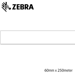 Zebra 01942-060Z bonpapier 60mm x 250m voor KR203, KR403 en TTP2000
