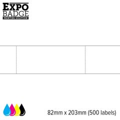 ExpoBadge ticket 82x203mm standaard 1 box á 500 stuks