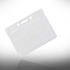 Bh 018 005   badgehouder bh 018 vinyl horizontaal transparant me