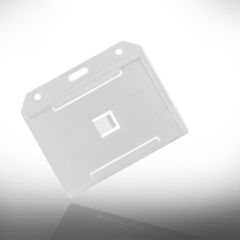 Bh 023 005   badgehouder bh 023 open horizontaal voor 4 kaarten 