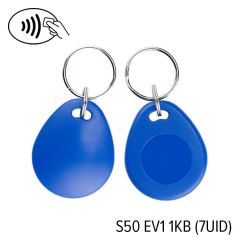 Keyfob NXP MIFARE Classic® 1KB (7UID) bol blauw