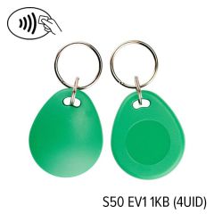 Keyfob NXP S50 MIFARE Classic® 1KB (4UID) bol groen
