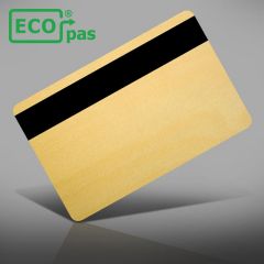 P 205   ecopas® hout 0,76 mm gelamineerd met loco magneetstrip