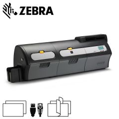 Zebra ZXP Series 7 cardprinter dubbelzijdig met dubbelzijdige laminator USB/ethernet