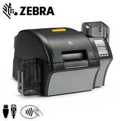 Zebra ZXP Series 9 300dpi Retransfer cardprinter enkelzijdig contact & MIFARE® encoder USB/ethernet