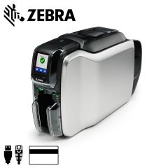 Zebra ZC300 cardprinter enkelzijdig magneetstrip encoder USB/ethernet