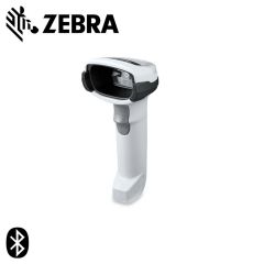 Zebra DS-2208 USB scanner 1D/2D set met standaard en kabel wit