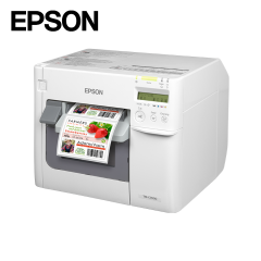 Epson ColorWorks TM-C3500 labelprinter USB/ethernet (C31CD54012CD) met voorbeeld kleurenetiket