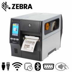 Zebra ZT411 labelprinter tear 203 dpi RTC USB Ethernet WLAN Bluetooth RS-232 met UHF reader