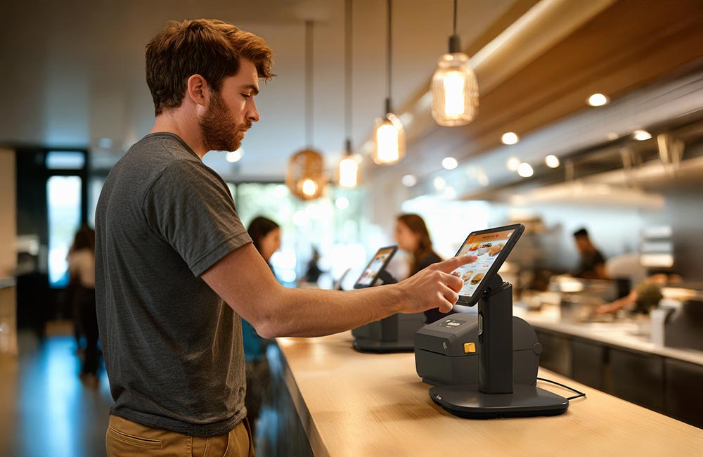Selfservice aanbieden doe je met het Zebra kiosksysteem