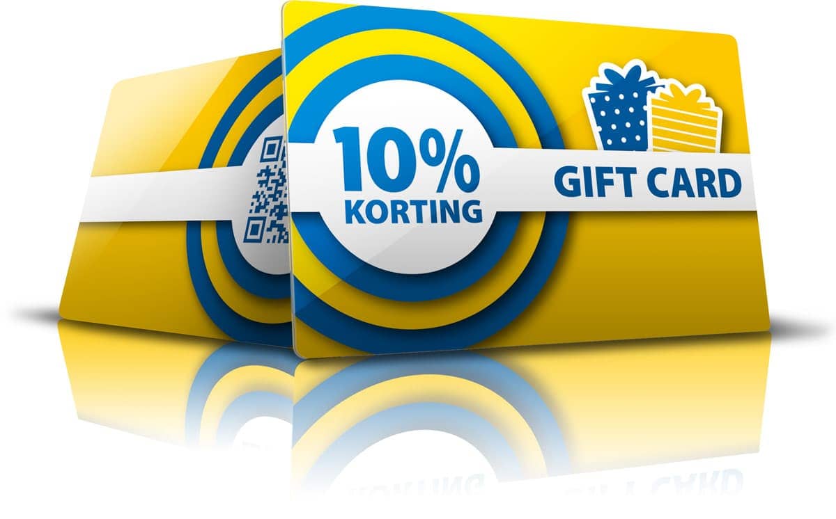 cadeaukaart als basis voor cadeaukaart systeem