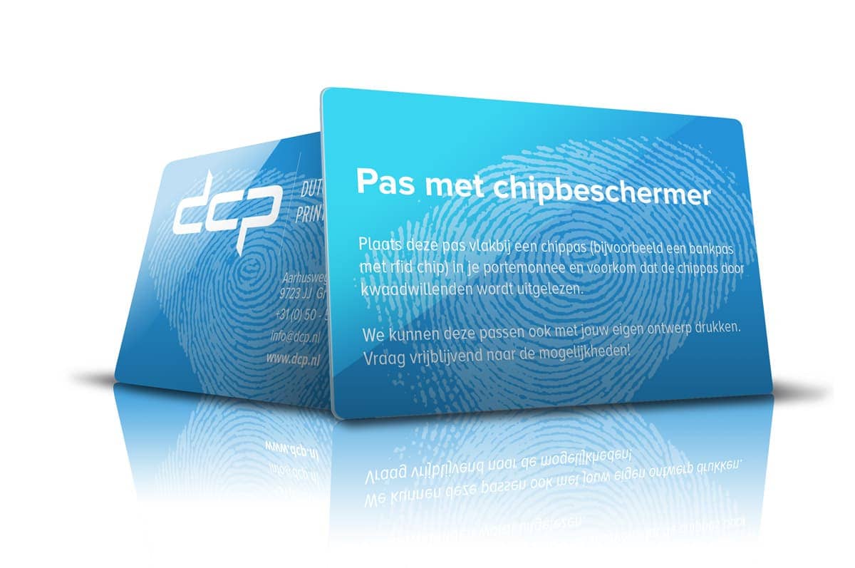 hoesjes of pasjes beschermer bestellen | DCP